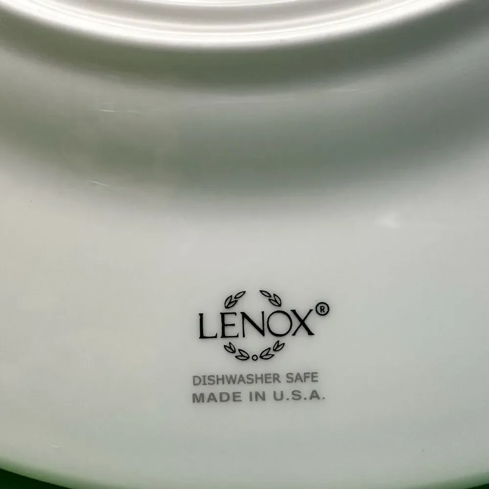 Lenox Kate Spade June Lane  Collection Accent Plate Platinum  Replacement 9”
